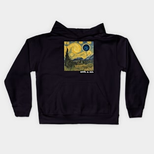 Total Solar Eclipse 8 April 2024 Kids Hoodie